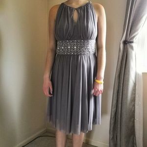 Gray dress